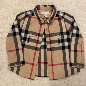 Baby Burberry button down